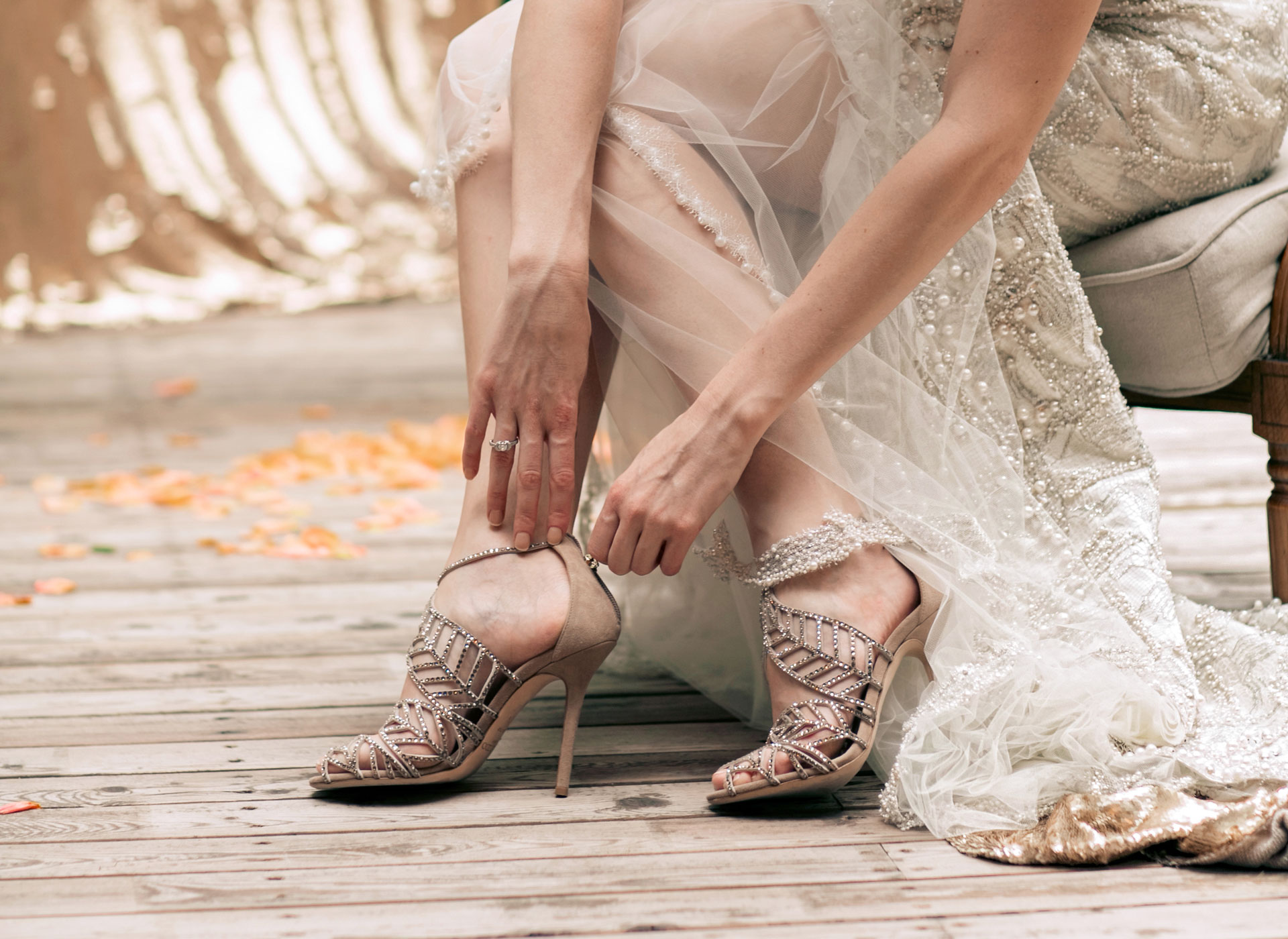 Лилия Горланова: выбор свадебных туфель фото 2