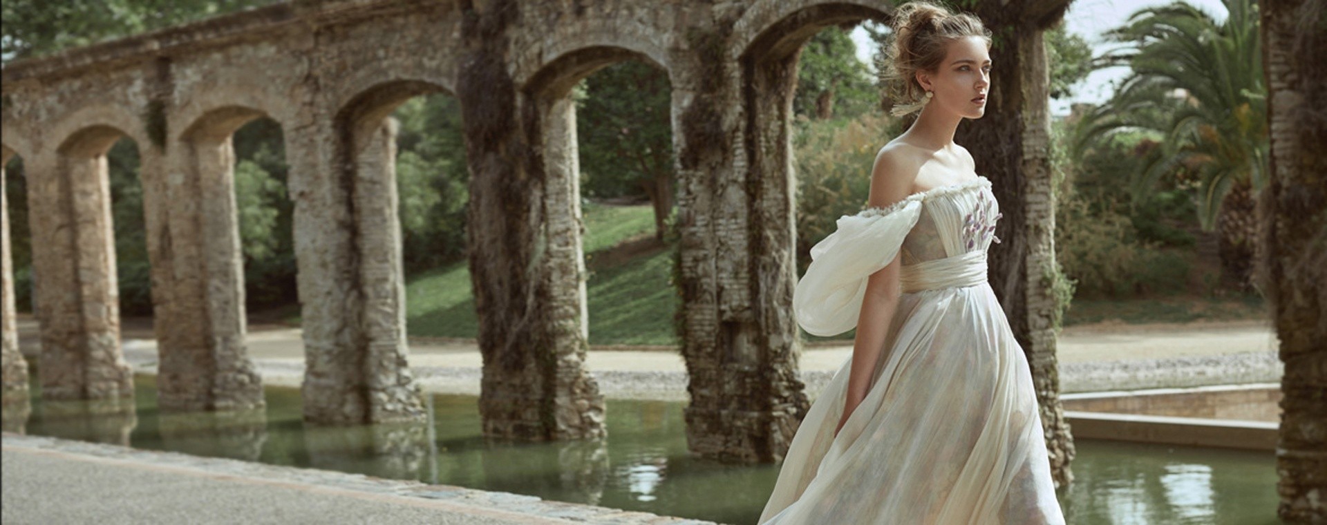 Макияж невесты платье цвета айвори