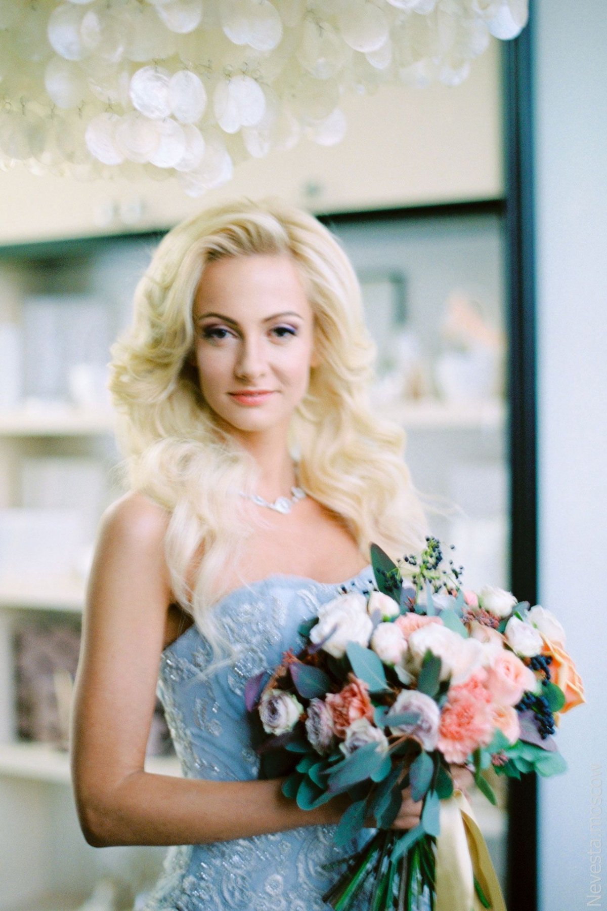 актриса Полина Максимова в свадебном платье невеста фото 4